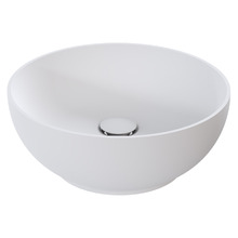 Neve 380mm Round Above Counter Basin with Overflow